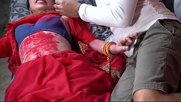 Bajingan India Desi, Momen Holi Panas, Ibu Tiri Desi Digebukin Pakai Suara Hindi, Crot Di Muka