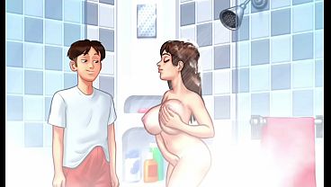 Tenangnya Beda Banget Pas Nyentuh Ibu Tiri (18+)
