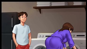 Malam Musim Panas Rahasia [v21.0.0] | Ibu Tiri Diam-diam Mengintip (18+) | Novel Visual Dewasa Bergairah