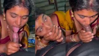 Istri Orang Ngasih Sepong Telugu Ke Mantan Pacarnya, Bikin Makin Basah.
