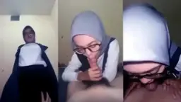 Kena Sepong Tante Hijab Di Hotel, Bikin Makin Liar