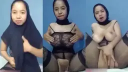 Lusi Jilbab Hitam, Sange Colmek Becek, Desah Nafsu Makin Ngaceng.