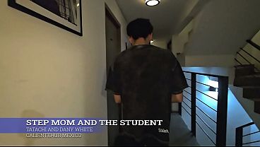 Ibu Tiri Lagi Ngajar Murid Panas, Belajar Ngentot Di Kamar.