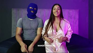 Istriku Ngocok Kontol Gede Pake Susu Barunya Yang Montok, Bikin Muncrat Puas.