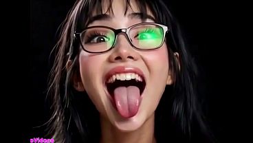 Cewek Cantik Indonesia Ngeluarin Lidah Buat Kamu, Animasi Ai Bikin Makin Greget