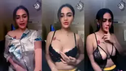 Lovata Black Lingerie Mango Live: Bikin Nagih, Body Montok Mulus Bikin Mleyot