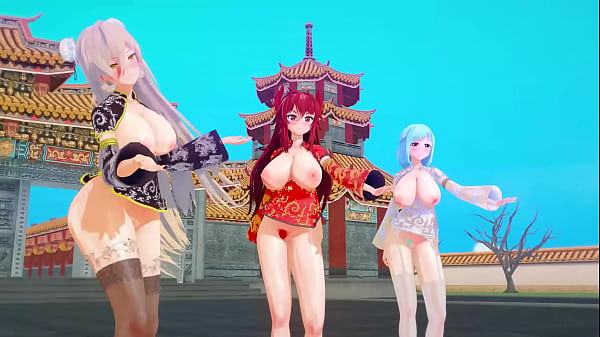 Mmd Virtual Youtuber Rayakan Imlek Hot, Goyangannya Bikin Makin Tegang, Kkvmd Langsung Bikin Crot!