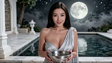Mimpiku | Pov: Memek Xinyi Digenjot Sampai Penuh Sperm Di Kuil Bulan